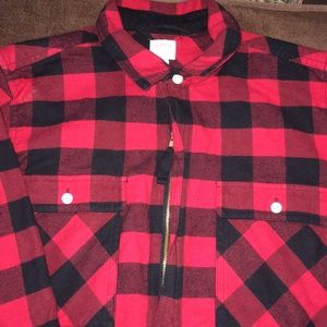 J. Crew flannel shirt